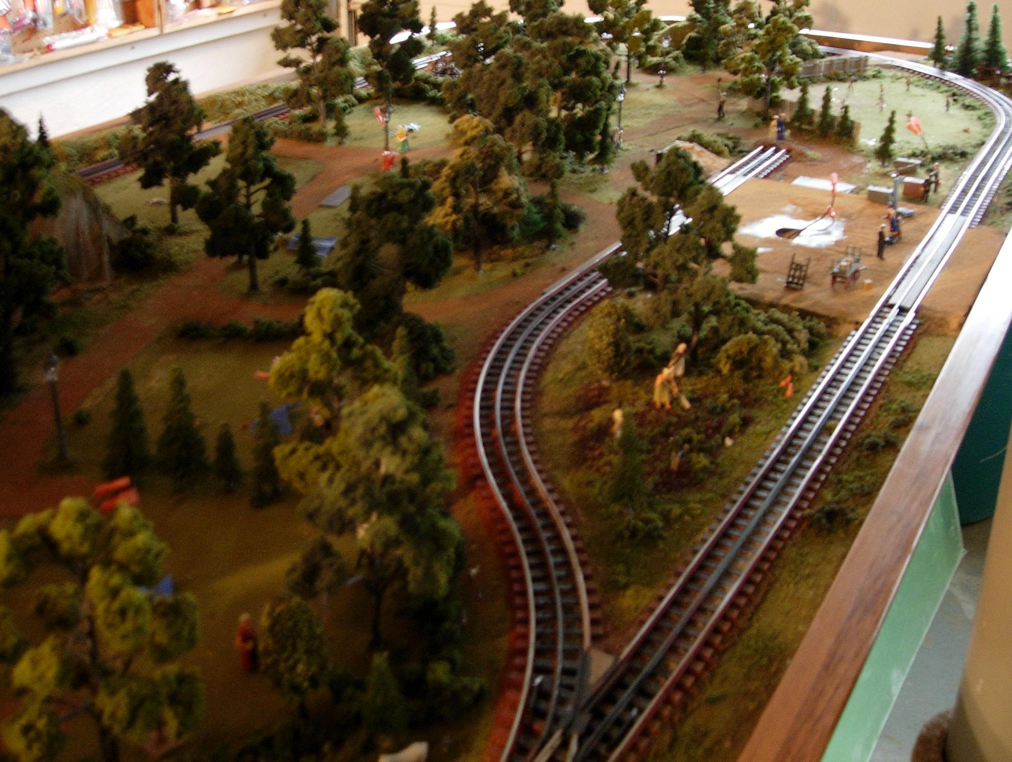 train layout